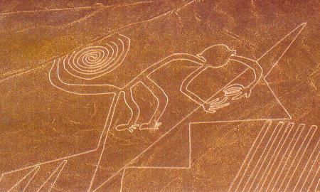 Les lignes de Nazca - le singe